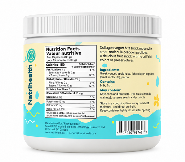 Collagen Greek Yogurt Bites