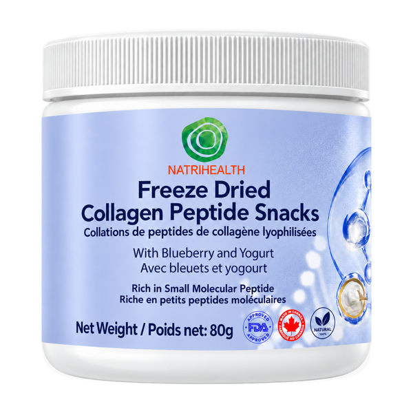 Blueberry Collagen Peptide Yogurt Bites