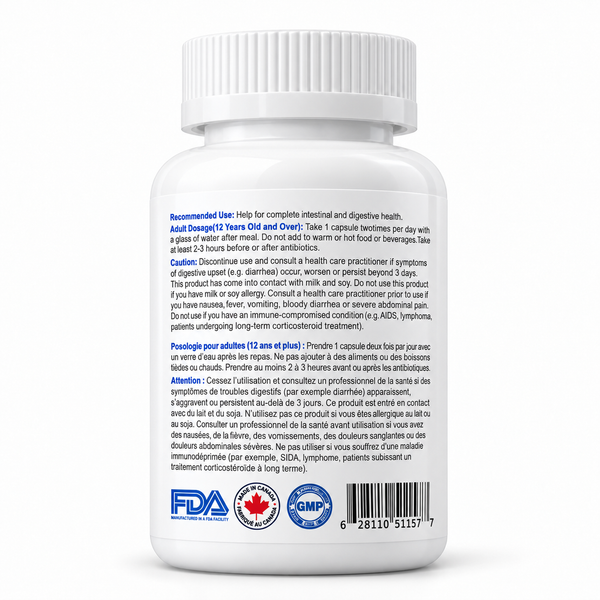 Natrihealth Advanced Probiotic Complex | 60 Capsules | Gut Health, Digestion & Immune Support | Lactose Friendly & Anti-Bloating Formula