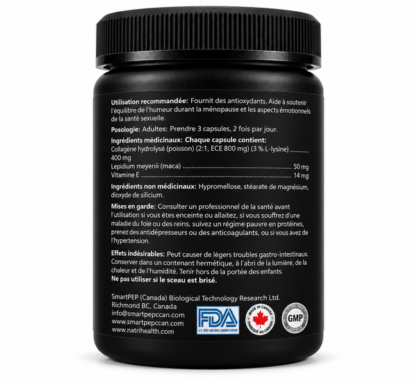 Natrihealth Women's Vitality | Advanced Vitality Supplement For Women | Collagen Peptide, Maca, Vitamin E | Immune system support, Balances hormones, Antioxidant |  60 Veggie Capsules