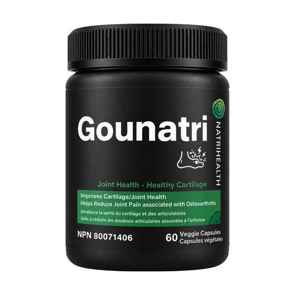Natrihealth Gounatri | All-Natural Joint Protection & Uric Acid Support Supplement | Collagen Peptide + Herbal formulation, Fast-Absorbing | Balances Acidity, Natural Uric Acid Support Supplement, out Relief and Joint Pain Support | 60 Veggie Capsules